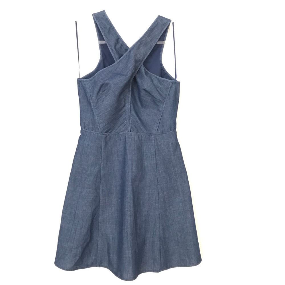 Chambray dress by Anthropologie